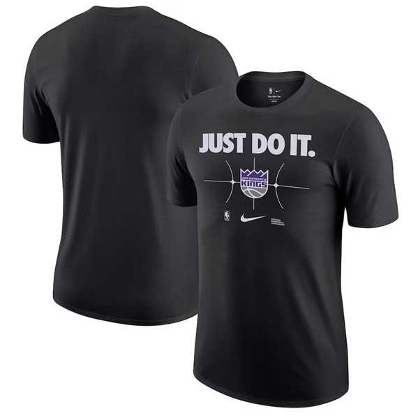 Men's Sacramento Kings Black Just Do It T-Shirt,We sell and wholesale Men's Sacramento Kings Black Just Do It T-Shirt on line form chian!